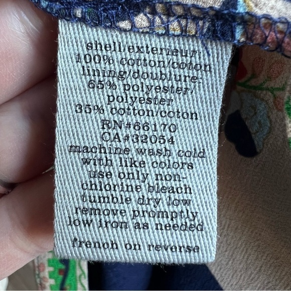 Ecote from Urban Outfitters Navy Blue Boho Cutout Pocket Mini Dress, Medium - Picture 8 of 11